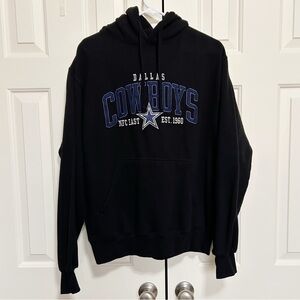 Dallas Cowboys Hoodie, Black, Size Large
